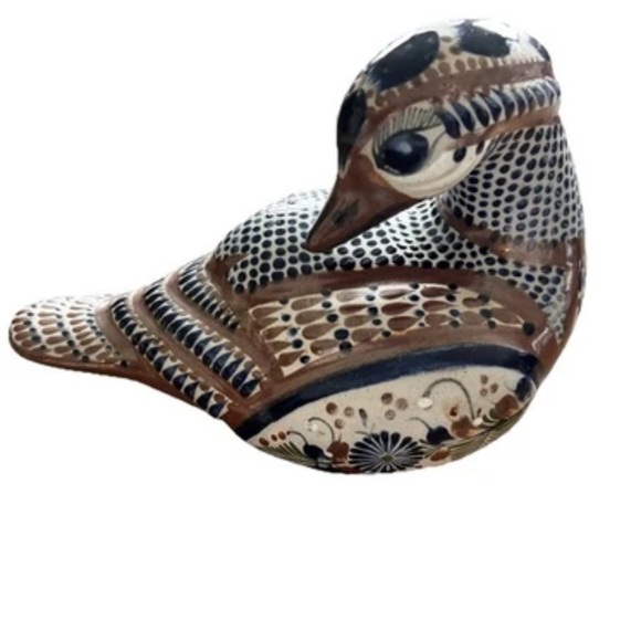 Tonala Other - TONALA DUCK POTTERY SIGNED SANTANA  BIRD FOLK ART ARTSY DECOR MEXICAN ART
